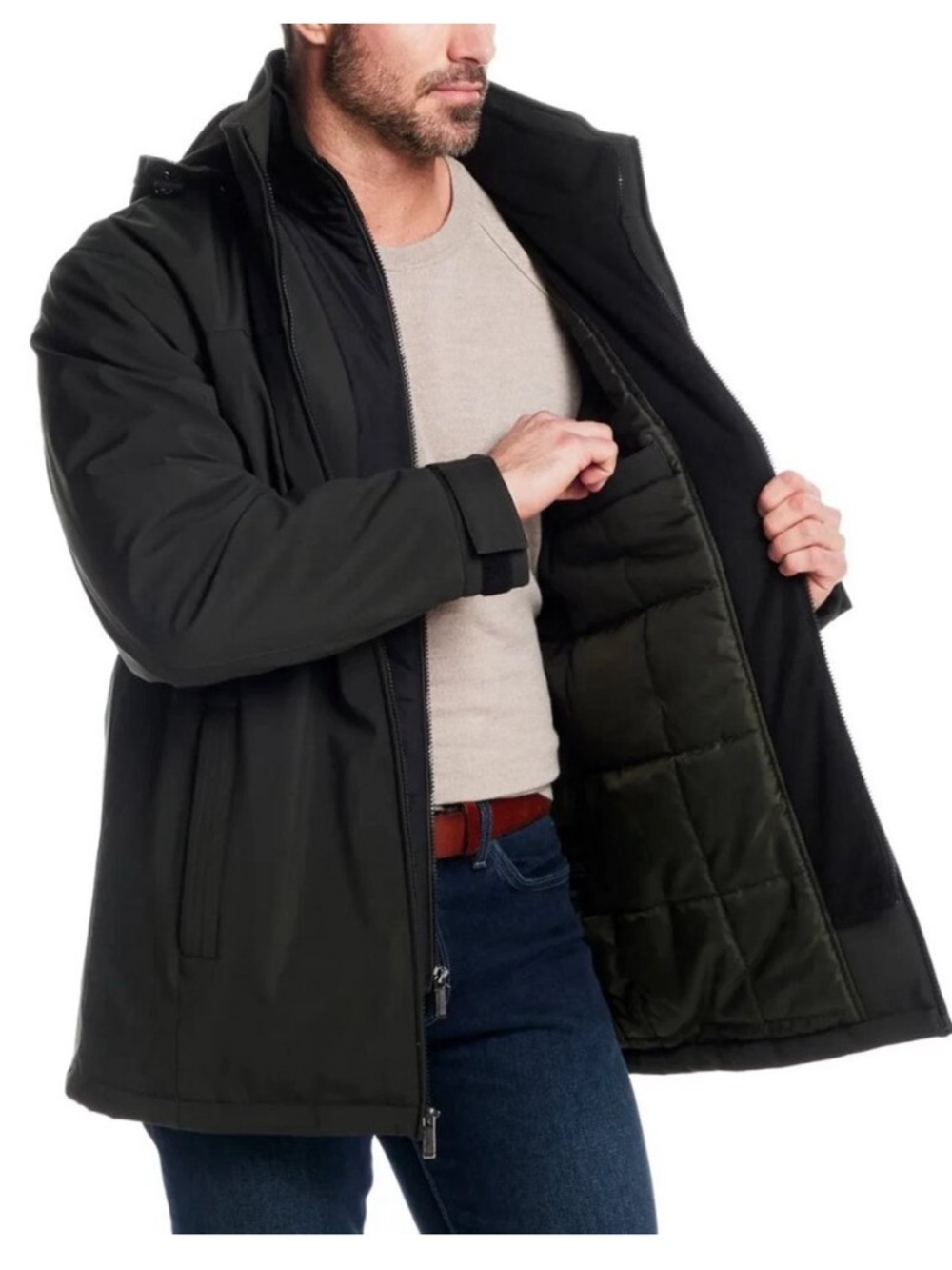 Weatherproof Men's Ultratech Jacket Windproof Water Resistant - Picture 6 of 15